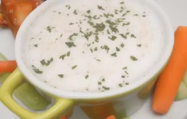 Creamy and Refreshing Vegan Dilly Ranch Dressing