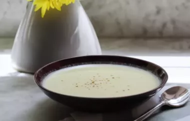 Creamy and Refreshing Yogurt Soup Recipe