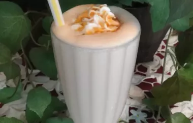 Creamy Banana Milkshake