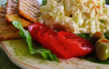 Creamy Cauliflower Egg Salad - A Delicious and Healthy Twist on a Classic!