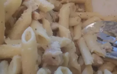 Creamy Chicken Alfredo Pasta