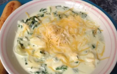 Creamy Chicken Tortellini Soup Recipe