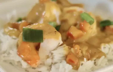 Creamy Coconut Curry with Shrimp Recipe