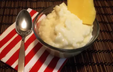 Creamy Coconut Rice Pudding Recipe