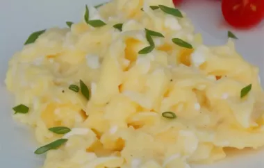 Creamy Cottage Cheese Scrambled Eggs - A Delicious Twist on a Classic Breakfast Dish