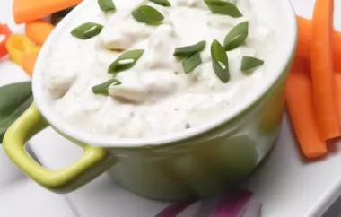 Creamy Dijon Style Artichoke Dip Recipe