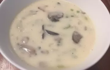 Creamy Escargot Soup Recipe