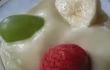 Creamy Fruit Dip with a Hint of Citrus