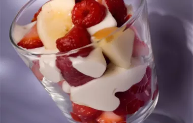 Creamy Fruit Salad with a Delicious Twist