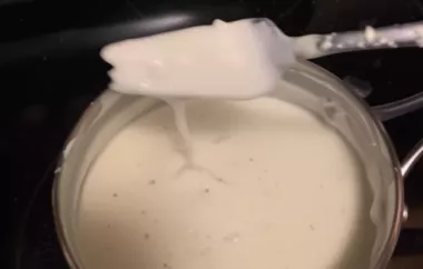 Creamy Gorgonzola Cheese Sauce