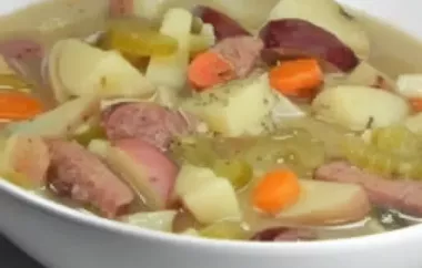 Creamy Kielbasa and Potato Soup Recipe