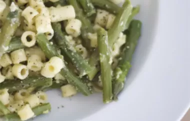 Creamy Macaroni with Asparagus without the Cream Recipe