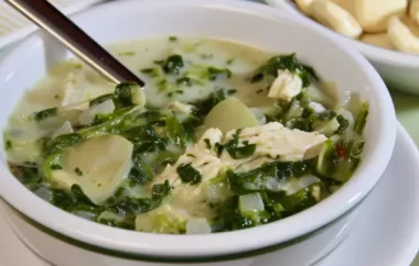 Creamy Spinach Artichoke Soup Recipe