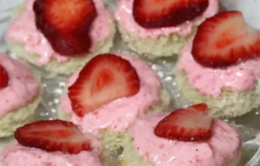Creamy Strawberry Sandwiches - The Perfect Summer Treat