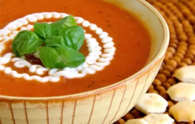 Creamy Tomato Soup Recipe (No Cream) | Easy, Healthy, and Delicious