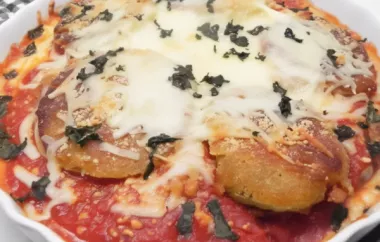 Crispy and Cheesy Fried Green Tomato Parmesan Recipe