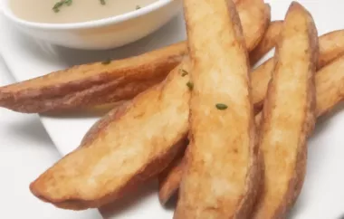 Crispy and Delicious Air Fryer Potato Skin Wedges