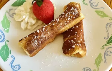 Crispy and Delicious French Toast Dippers Recipe