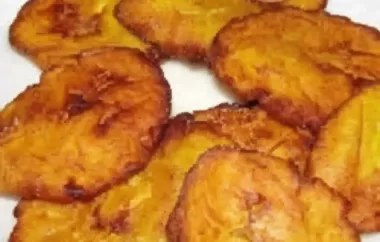 Crispy and Delicious Tostones - Fried Plantains Recipe