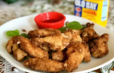 Crispy and Flavorful Air Fryer Old Bay Chicken Wings Recipe
