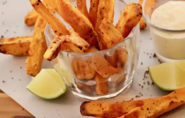 Crispy and flavorful Air Fryer Tajin Sweet Potato Fries