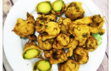 Crispy and Flavorful Brussels Sprout Pakora Recipe