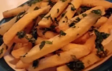 Crispy and Flavorful Cilantro French Fries Recipe
