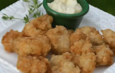 Crispy and Flavorful Fried Catfish Nuggets