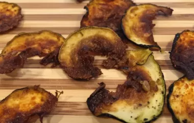 Crispy and flavorful zucchini chips made with a low-carb keto-friendly twist.
