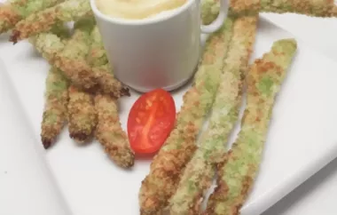 Crispy and Healthy Air Fryer Asparagus Fries