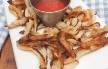 Crispy and Healthy Turnip Fries Recipe