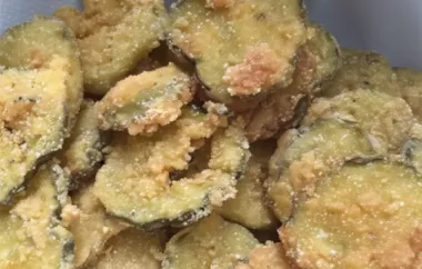 Crispy and Tangy Deep Fried Pickles Recipe