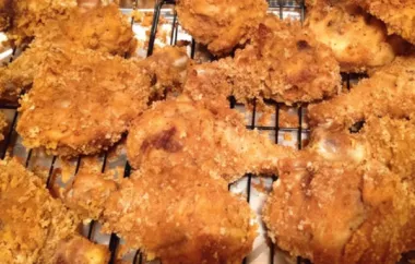 Crispy and Tender Oven-Fried Chicken