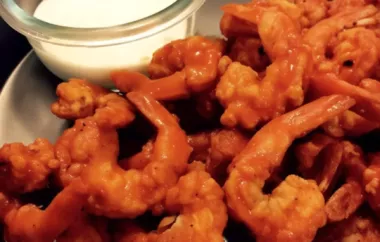 Crispy Buffalo Shrimp Recipe with a Spicy Twist