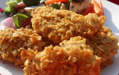 Crispy Chicken Tenders: A Delicious and Crunchy Chicken Recipe