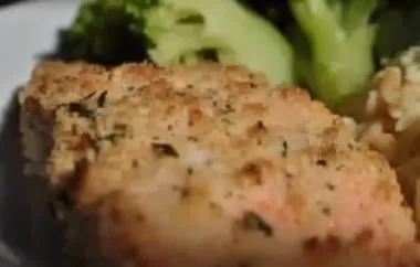 Crispy Oven-Fried Salmon Recipe