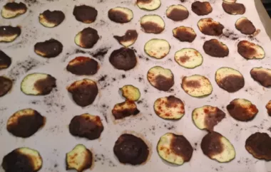 Crunchy Quick Zucchini Chips Recipe