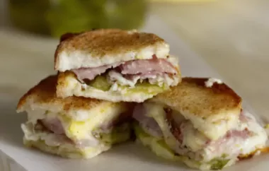 Cuban Sandwich Bites