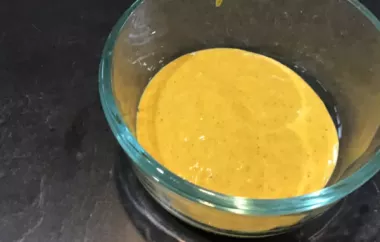 Curried Honey Mustard Sauce