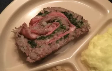 Da Beef Lover's Half Time Stuffed Meatloaf