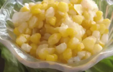 Daddy's Fried Corn and Onions Recipe