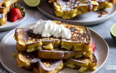 Dairy-Free Coconut French Toast with a Tropical Twist