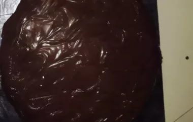 Dark Chocolate Cream Cheese Cake