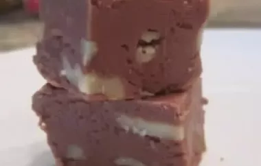 Decadent and Rich Fudge Recipe from Fat Pete's Kitchen