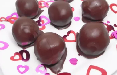Decadent Chocolate Covered Peanut Butter Balls