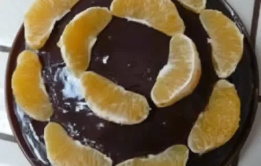 Decadent Chocolate Orange Cake Recipe