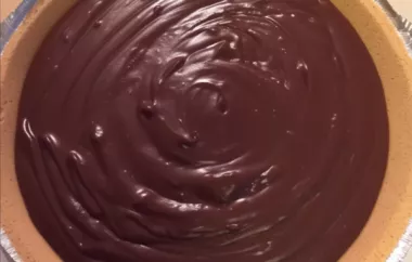 Decadent Double Chocolate Pie Recipe