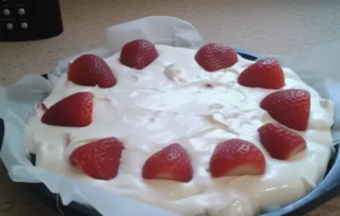 Decadent Strawberry Cheesecake Recipe