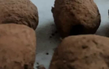 Decadent Vegan Almond Truffles