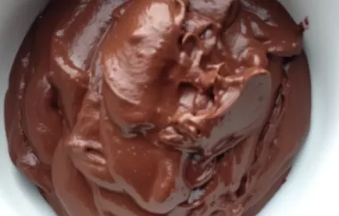 Decadent Vegan Chocolate Pudding Recipe